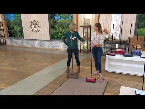 Bissell Set of 2 Lightweight Manual Floor Sweepers on...