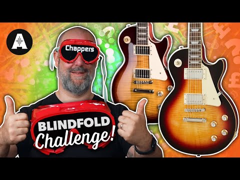 We Remade Our First Video? - Epiphone vs Gibson Les Paul Blindfold Challenge!