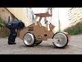 How To Make Remote Control ROAD ROLLER At Home