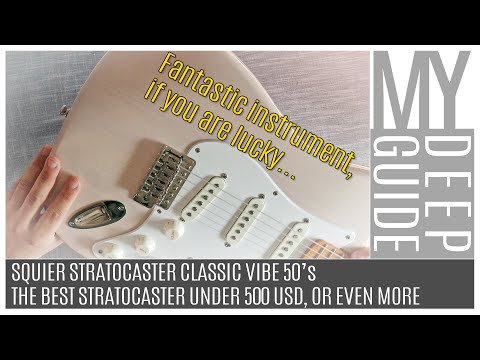 Squier Classic Vibe '50s Stratocaster 2022 White Blonde image 7