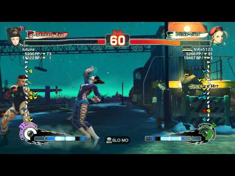 lutuna (Juri) vs NiKe5123 (Cammy) - SSF4 Arcade Edition Xbox Live Ranked Match