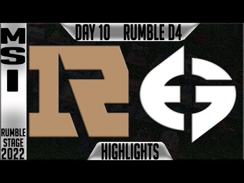 RNG vs EG Highlights | MSI 2022 Day 10 Rumble Stage D4 | Royal Never Give Up vs Evil Geniuses