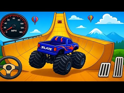 Impossible Car Racing Simulator - Car Stunt Mega Ramp Driving - Android Gameplay mega ramp
