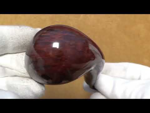 Pipa L'Anatra 1 uovo d'oro - Bent Apple - filtro 9mm - AN124