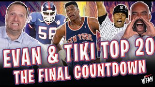 The Evan & Tiki Top 20 NY Draft Picks: The Final 4