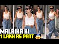 Arey Baap Re Malaika Arora Ki 1 Lakh Ka Pant Me Kya Khaas Bath Hai Bollywoodlogy