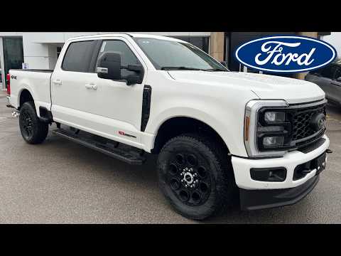 2026 Ford Super Duty F-250 SRW LARIAT 4WD Crew Cab 6.75' Box in White for sale at Boyer Ford Lincoln (Bobcaygeon) Ltd. in Kawartha Lakes, ON