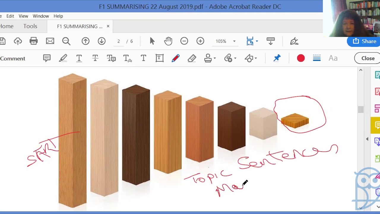 Live Lesson: Checkpoint 1 English Language - Writing a Summary