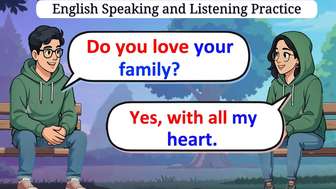 Simple English Conversation 🧑‍🤝‍👨 Listening and Speaking Practice for Beginners
