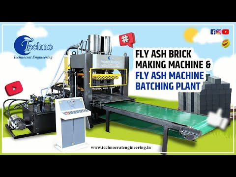 Automatic Fly Ash Brick Plant