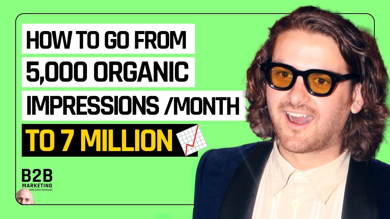 How To Build A B2B Community with Dan Cmejla, B2B ... - YouTube