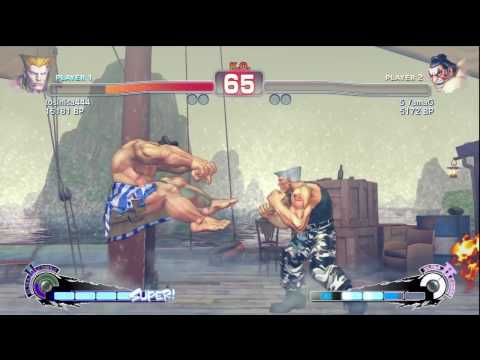 SSF4: tosihisa (Guile) VS S YamaG (Honda)
