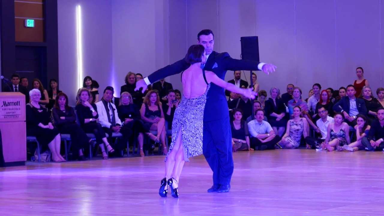 Junior Cervila & Guadalupe Garcia Tango/Milonga Demo @ ATUSA 2018 April 1