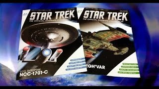 Star Trek Starships Collection #46 & 47 Review : U.S.S. Enterprise C, Klingon IKS NEGH'VAR