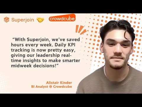 How Crowdcube Automated their Business Reporting with Superjoin