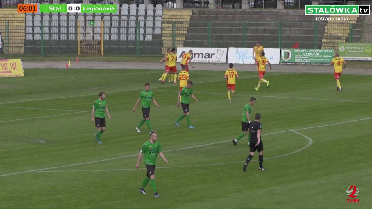 WIDEO: Stal Stalowa Wola - Legionovia 0-5 [RETRANSMISJA MECZU]