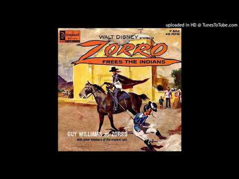 ZORRO FREES THE INDIANS - Guy Williams & Henry Calvin
