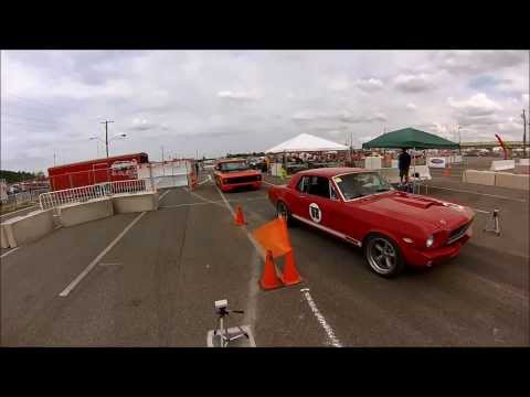 ProTouring 66 Mustang AutoX Donuts/Burnout