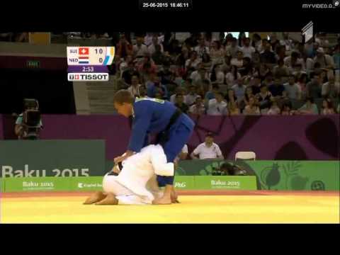 Ludovic Chammartin vs Jeroen Mooren European games Baku 2015