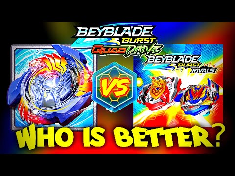 Beyblade Burst App VS Beyblade Burst Rivals Battle of Games  | WHO IS BETTER ? BEYBLADE QUAD DRIVE - YouTube