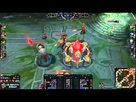 541 SKT T1 Eazyhoon vs AHQ Westdoor Azir vs Twisted Fate Mid Lane Patch 5 9 Challenger Solo blizzasc