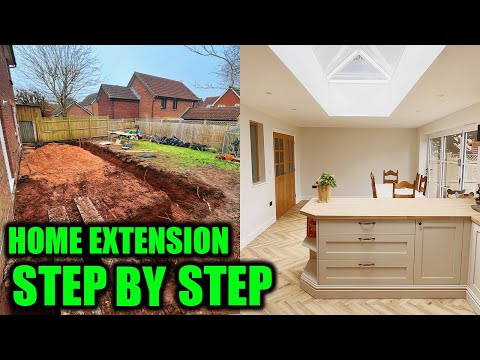 Step by Step - Watch This Backyard Become a Dream Rear Extension!