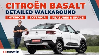 Citroen Basalt Walkaround | Exterior, Interior, Features & Engine Options | Review Coming Soon