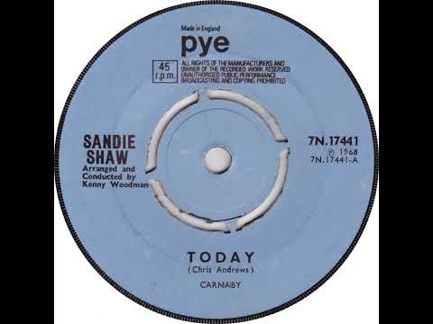 UK New Entry 1968 (26) Sandie Shaw - Today