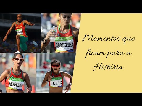 Momentos que ficam para a História - Nelson Évora, Dulce Félix, Ana Cabecinha, Inês Henriques JO2016