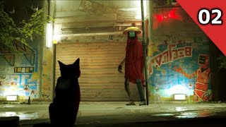 #2【Stray】アパート～スラム(実況なし)