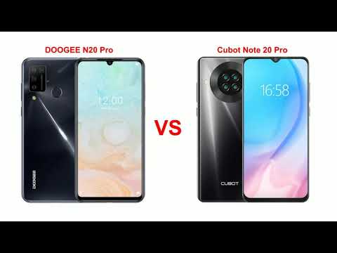 DOOGEE N20 Pro vs Cubot Note 20 Pro (links in the description)