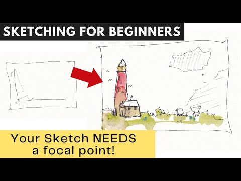 Focal Points are VITAL - 4 KEY drawing tips for Beginners