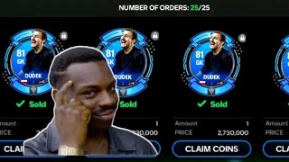 How to sell untradable players in fc mobile 24