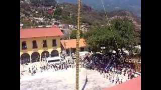 preview picture of video 'Danza Voladores en Pahuatlán 2012'