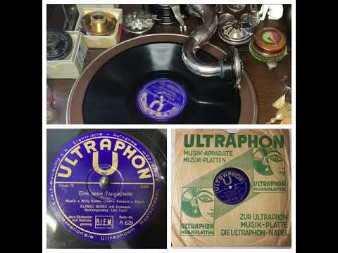 Alfred Beres mit Orchester, Leo Monosson: Eine neue Tangoplatte, 1930 (Ultraphon A 629)