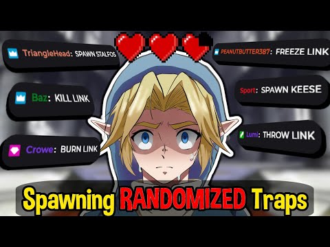 Zelda But It's MAX TRAPS RANDOMIZER And Viewers Try To Stop Me
