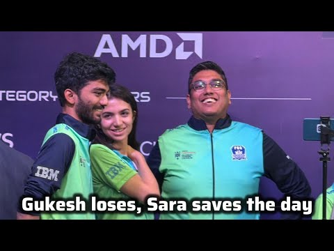 Gukesh loses but still smiles, Sara Khadem saves the day!