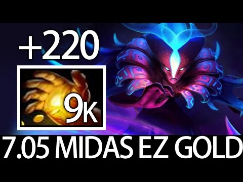 Midas Gaming Spectre 7.05 META Carry Gameplay by Arteezy Dota 2