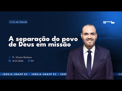🔵 A Separação do Povo... | Pr. Silvano Barbosa