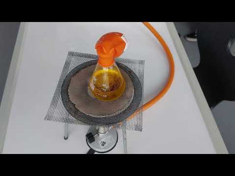 Einfluss der Temperatur auf ein chemisches Gleichgewicht - Prinzip von le Chatelier