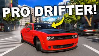 I hired a PRO DRIFTER to teach me in Forza!