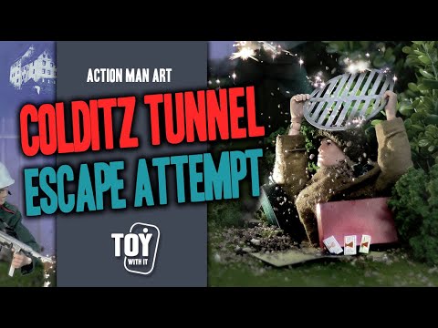 Action Man Colditz Escape Attempt