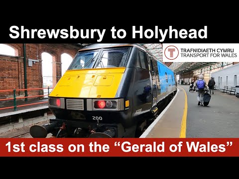 Shrewsbury to Holyhead | Riding the Gerald of Wales in 1st Class