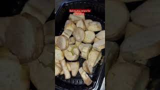 The potato process #septdailyshorts #foodie #potatosalad #shorts