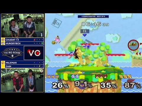 ChuDat & Hungrybox vs Zain & MilkMan - TBH7 - Melee Singles Round 2 Pools