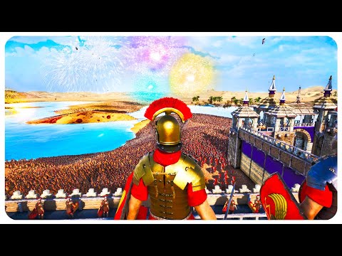 88,500 Roman with Firework Archers vs 1,000,000 Spartans - Ultimate Epic Battle Simulator 2 UEBS 2