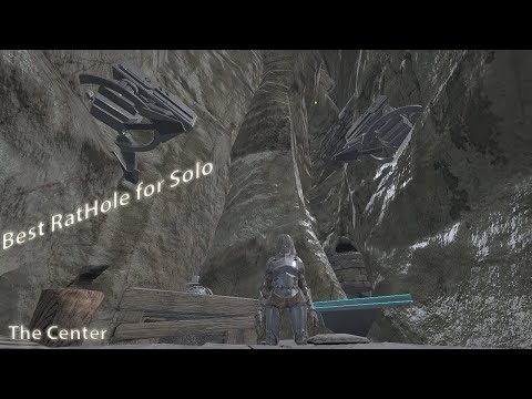 Ark RatHole for Solo & Hidden Base Location at The Center Day 1 - Ark PvP Mode Unofficial