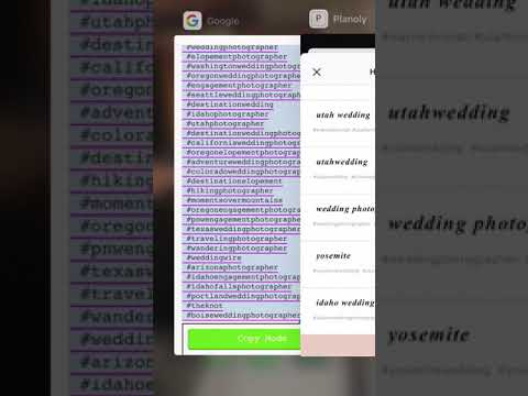 How to use Display Purposes for Hashtags