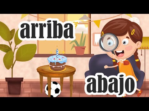 Arriba y abajo para niños | Orientación espacial para niños