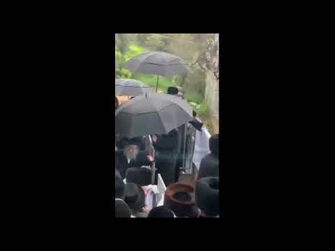 Thousands At Chupa Of Gerer Rebbe's Grandson - Adar I 5779